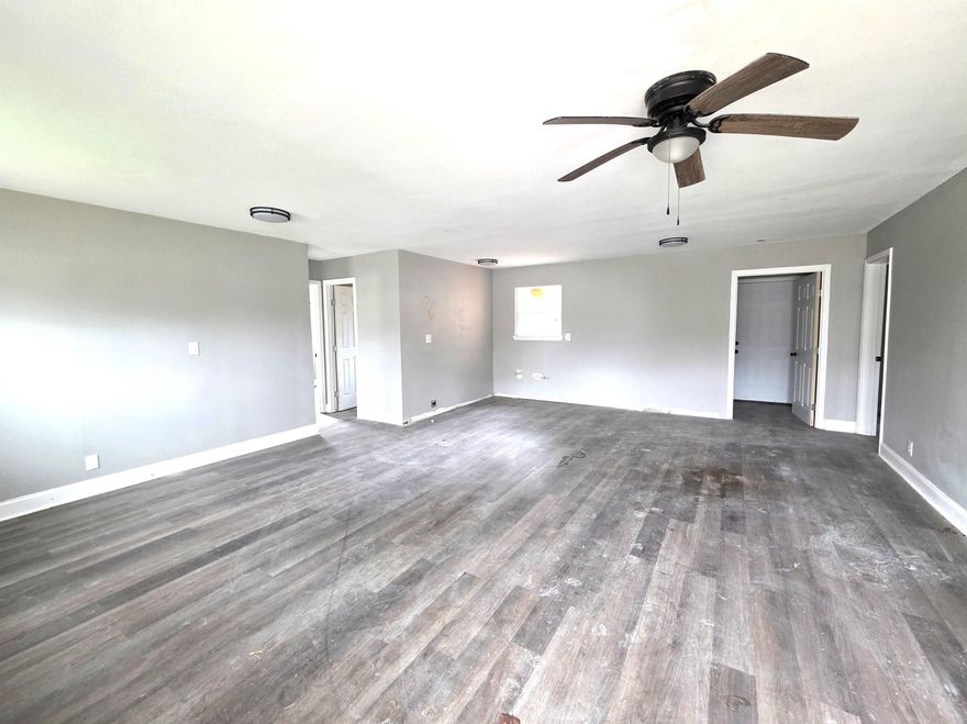 This 3-bedroom, 2-bath home is approximately 80% remodeled and ready for the next owner to bring it across the finish line. Major updates have already been started, offering a great head start while still allowing you to choose the final touches and finishes to match your style. The home features a spacious layout, comfortable living areas, and plenty of potential to add value. Whether you’re an investor, flipper, or buyer looking to build equity, this property presents a fantastic opportunity to complete the transformation and make it your own. Schedule your showing today and imagine the possibilities! Square footage is approximate. Recommend measuring square footage for accuracy. New windows throughout!