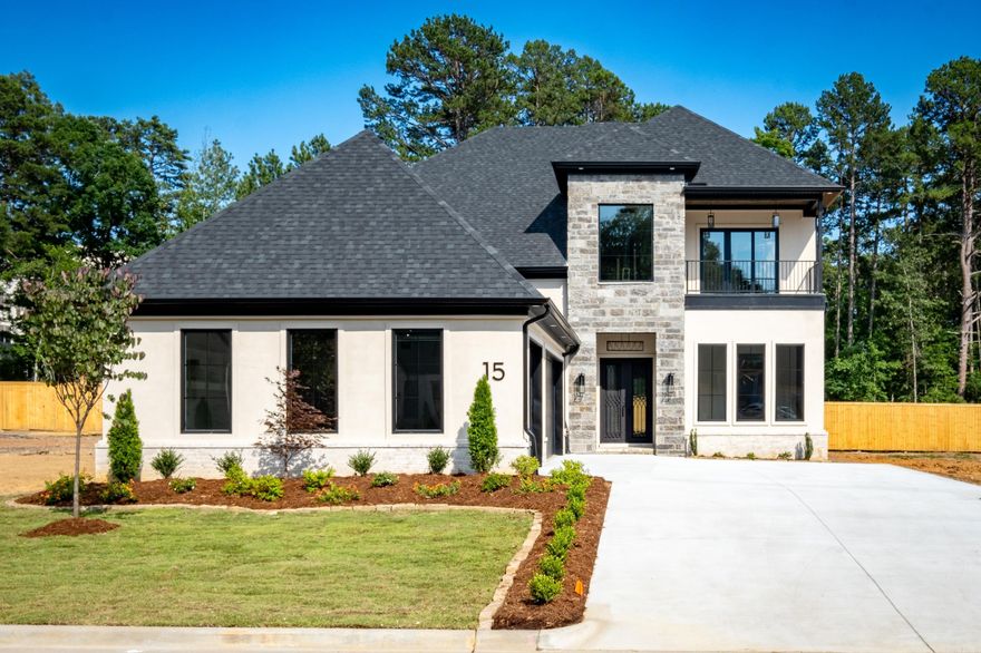 Be among the first to experience life in Mereville Place – Chenal Valley’s newest gated neighborhood! This new home is stunning with an open floor plan, a gorgeous fireplace, gold fixtures throughout and a covered patio (with a kitchen and fireplace!) overlooking a level back yard and greenbelt.  The neighborhood offers gated access to both Chenal Country Club and The Promenade at Chenal. Enjoy evenings at the Club and fine dining or entertainment at The Promenade or the ALoft Hotel - all within walking distance from Mereville Place! Schedule your tour of this lovely home today.