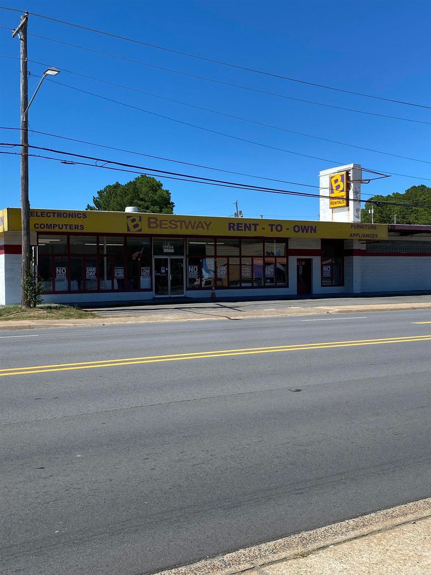 Exciting opportunity! This expansive retail space, located in a bustling high-traffic area, is currently a thriving furniture store. Perfect for your next big venture!