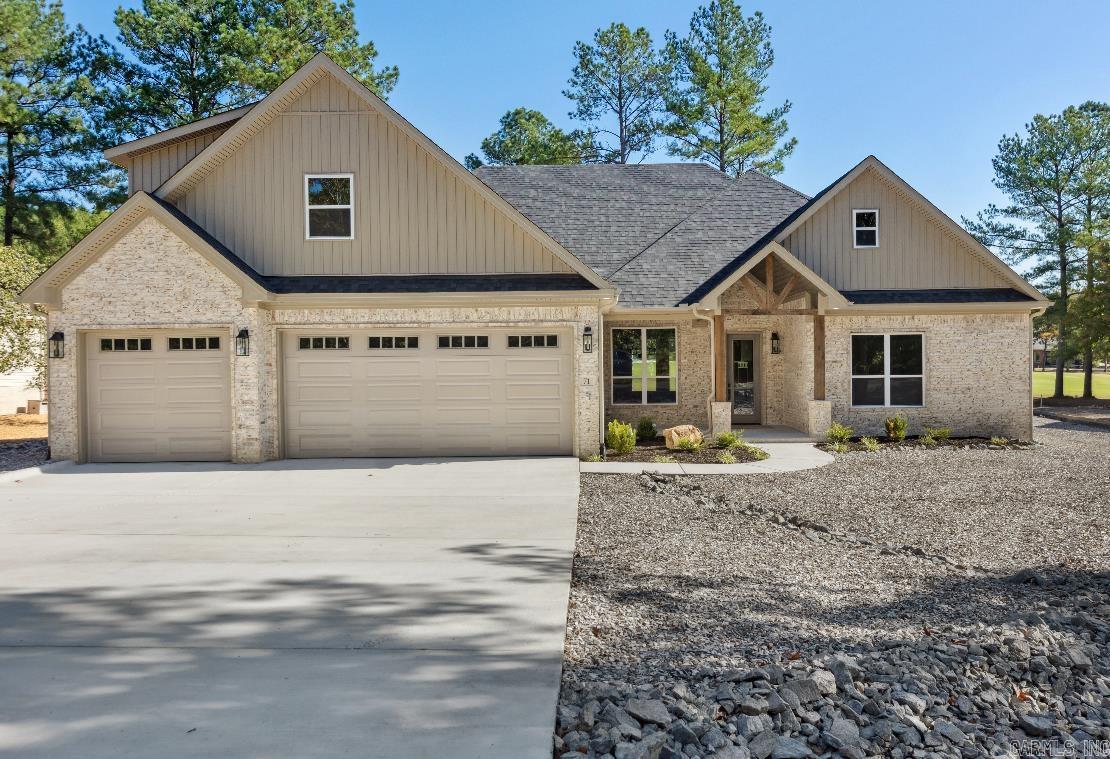 Step into luxury living with this exquisite, custom NEW construction home, situated on the 16th Fairway of the prestigious Granada Golf Course. An inviting floor plan, with four bedrooms, two full baths, and 2 half baths, this meticulously designed residence offers unparalleled comfort and style. The primary suite offers a large walk-in shower with two shower heads, a spacious closet, and a soaking tub. The bonus room on the upper level will make a terrific office, craft room, or a guest room! Indulge your love for cooking in the kitchen, featuring a propane cooktop and state of the art appliances. The walk-in pantry is a dream come true! Enjoy the views of the fairway, green and water hazard from multiple vantage points throughout the home. The covered patio is a fabulous place to enjoy the golf view. 3 car garage provides space for your vehicles and storage needs. With this prime location this stunning property offers the ultimate lend of elegance and convenience. Make this dream home yours!