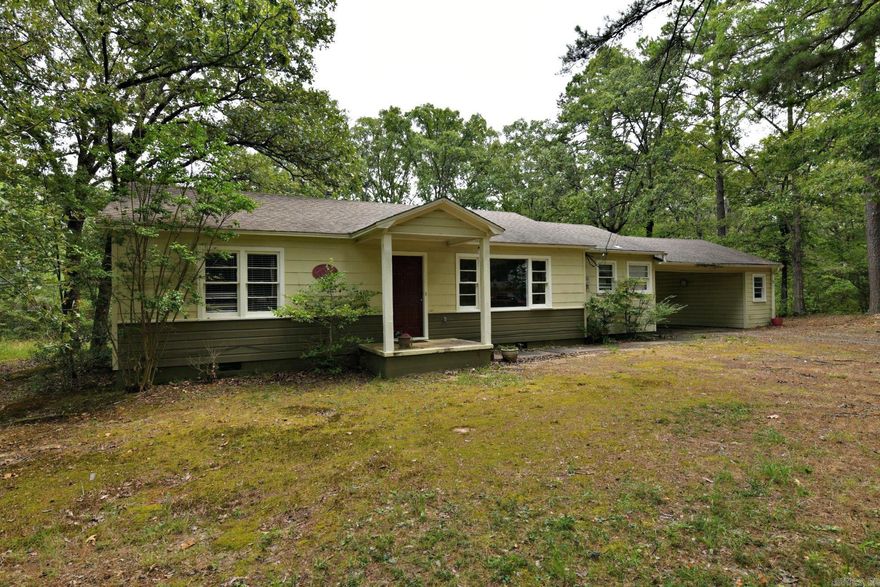 CHARIMING FIXER UPPER ON A SHADY LOT! Welcome to your new home! Nestled on the edge of town, this 3-bedroom, 1-bath gem is brimming with potential. With 1,252 square feet of living space, this property offers large rooms filled with natural light and some original wood floors that add a touch of vintage charm. Abundant windows bathe the home in sunlight. Some new floor coverings and newer appliances for modern convenience. Some original Wood Floors, adding character and warmth to the living spaces. Enjoy the tranquility of the edge of town while being close to all amenities. Includes a 10x16 storage shed for all your extra belongings. All on a  lovely, shady lot providing a serene setting. This home is ideal for those looking to add their personal touch and create their dream space. Perfect for investors or DIY enthusiasts!