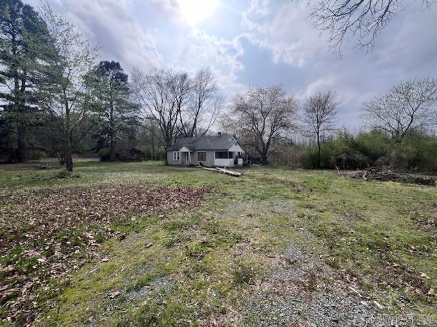 5 Acres with potential. 3 Bedroom 1 Bath house on the property. House is not livable at this point. Property is sold AS IS Seller is a licensed Real Estate Broker and has never occupied the property.