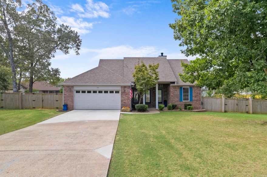 Welcome to Crestwood Estates! Great neighborhood convenient to schools, shopping, and restaurants. 3 bedroom, 2 bath, split floorplan perfect for your family. Kitchen features stainless steel appliances, granite countertops, double oven, and cork flooring. Spacious living room with fireplace and French doors overlooking the backyard. Separate dining area with plenty of room for family gatherings. Large primary bedroom with room for a sitting area and access to back yard deck for morning coffee. Huge primary bath with plenty of storage and his and hers closets. 12 x 20 shop with electricity, heat & air. RV hookup. Bedroom carpets replaced and wood floors refinished October '24, HVAC 7 years old, roof 3 years old. Refrigerator, washer, and dryer convey. Agents, see remarks.