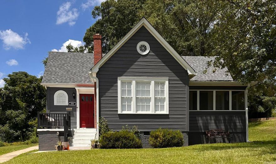 Realtor Owned House Improvements 2022 & 2023 include: New Roof, New CH/A (4-ton pkg unit), New light fixtures, ceiling fans & switches throughout, New walk-in shower in Master Bath, New vanities, lighting, and flooring in both baths. Installed new sheet rock, crown molding, & baseboards.  Refinished original hardwood floors.  New flooring in kitchen, laundry room, & pantry.  New refrigerator & stove.  Replaced all exterior soffit & facia board.  Replaced back door. Replaced all electrical wiring, breaker box, & blew 6" of insulation into attic.  Replaced rotten wood on exterior of house & shop, scraped, & repainted.  Repainted walls & ceilings throughout.  Rebuilt front screened in porch.  Custom fit blinds throughout.  New hardware in kitchen & baths.  Rebuilt side porch leading into kitchen.  Installed new garage door with supplied power.  New back door.