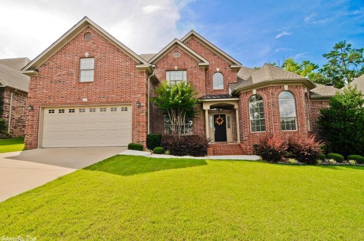 Spectacular Custom-Built home in one of Little Rock's most desired neighborhoods! Grand 2-story foyer leads to den w/ 18' ceilings, kitchen has custom cabinets, solid granite, SS appliances, walk-in pantry, Butler's pantry, hearth room w/ 16" vaulted ceiling, extra lrg Master has double-trey ceiling & vaulted ceiling in Mstr bath, 2nd bedroom on the main level with Palladium style windows &adjacent FULL bath, 3 bedrooms up with 2 full baths and a loft area, wrought iron staircase, & so much more!