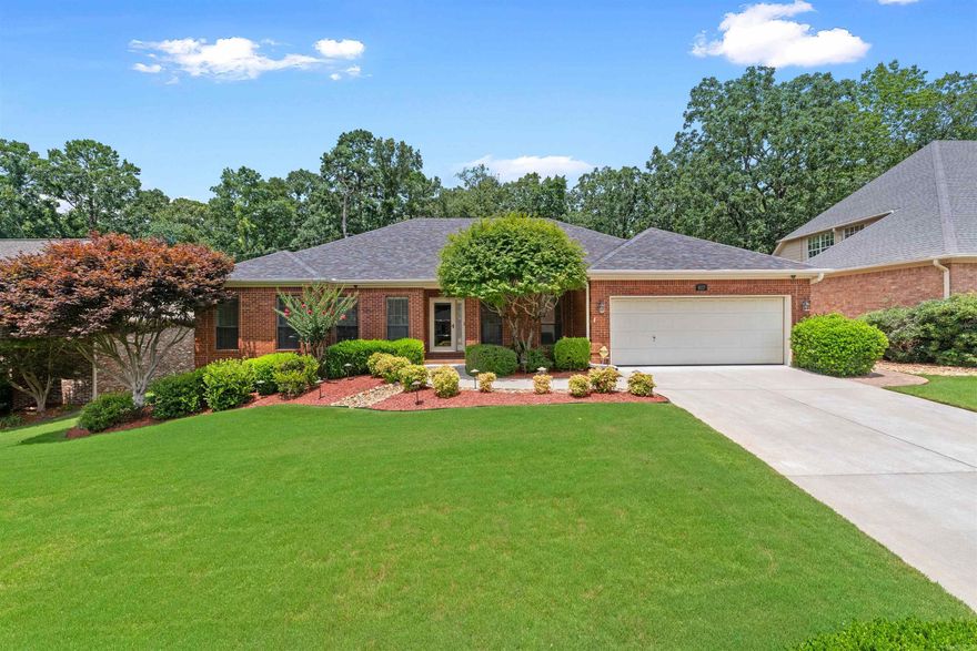 BACK ON MARKET...NO FAULT OF THE SELLER! Luxury, Comfort, and Craftsmanship – All in One Exceptional Home located in beautiful St Charles Place! Step into timeless elegance with this beautifully appointed 4-bedroom, 2.5-bath home, offering 2,821 square feet of living. From the moment you arrive, you’ll be captivated by the extensive landscaping and custom concrete detailing that set this residence apart. Inside, soaring ceilings and a thoughtfully designed split floor plan create a sense of openness and privacy. The living room is anchored by a striking fireplace—both a focal point and a warm gathering space. Entertain with ease in the gourmet kitchen, featuring granite countertops and abundant space for culinary inspiration. A light-filled sunroom offers the perfect year-round retreat, while the screened-in porch and expansive patio extend your living space outdoors in style. The luxurious master suite is generously sized, providing a true sanctuary complete with spa-like comfort. Meticulously maintained and designed with refined touches throughout, this home is an exceptional blend of sophistication and livability. A rare opportunity to experience elevated living—inside and out.