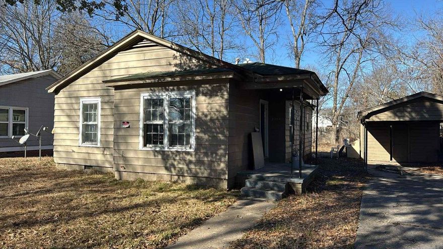 2 bedroom, 1 bath home in need of extensive repairs. Property is being sold as-is and will require significant renovation throughout. Owner financing is available with acceptable terms. Property will be conveyed by Limited Warranty Deed or Quit Claim Deed. Ideal opportunity for investors or buyers looking for a full rehabilitation project. No utilities are on; buyer to verify all information including square footage, condition, and potential use. Cash, owner financing, or renovation financing recommended.