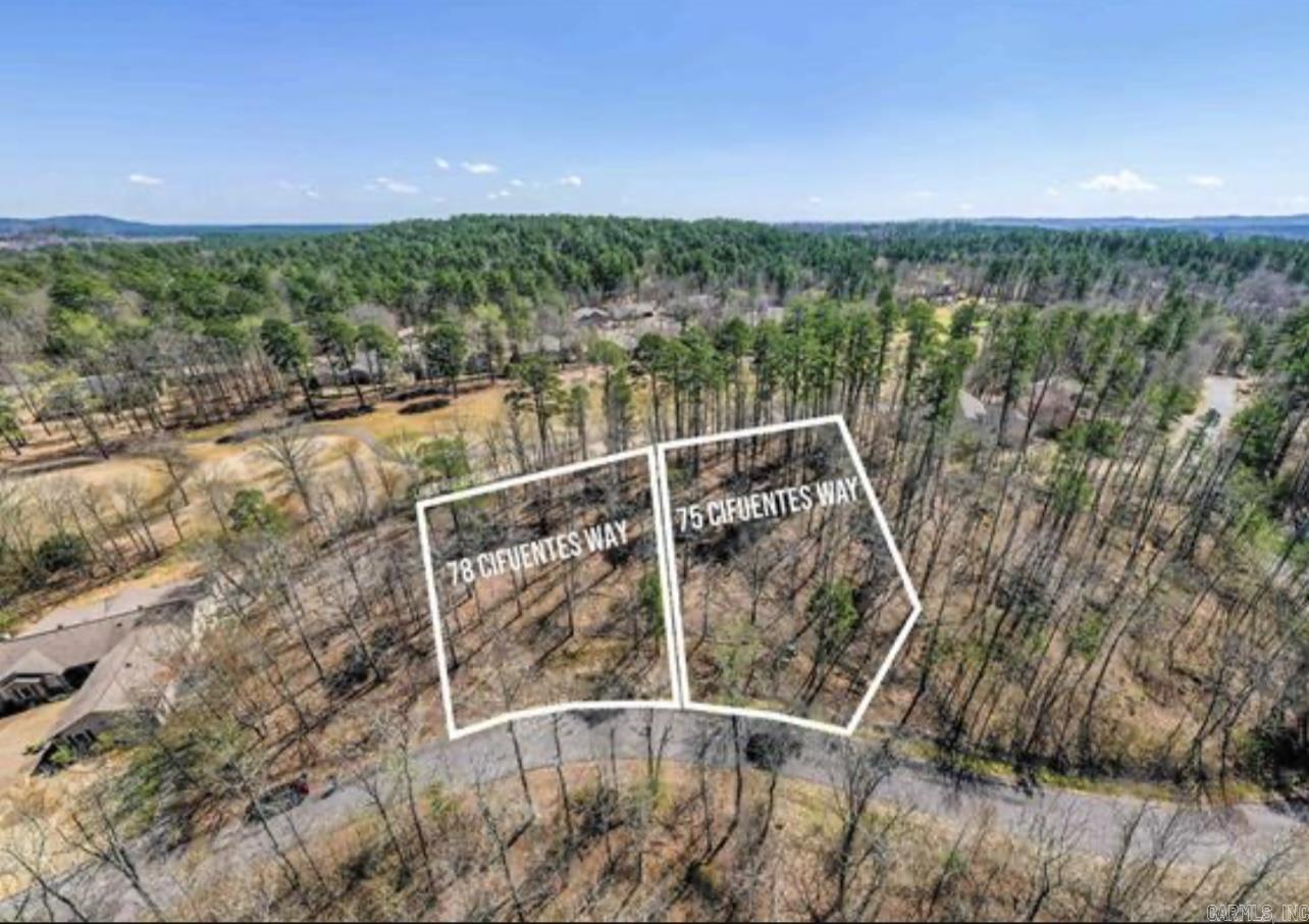 Premier golf course location on Ponce De Leon course with amazing view potential from this gently sloped lot, perfect for a walk-out basement custom home. Having the lot next door also for sale is a rare find these days in Hot Springs Village. Great opportunity to build awaits! ***This lot along with 77 Cifuentes (also for sale) would give you the extra land for placement of a beautiful home with some extra privacy & space. Ask me about some quality Hot Springs Village local builders. Hot Springs Village offers other golf courses also within minutes of this place, along with our largest lake-Lake Balboa & marina, restaurants, medical, farmer's market, churches, hiking/walking trails and so much more. Also, our area ia a security-gated community. Ask me about the first-time buyer fee charged by our Property Owners Assn. Listing Agent Janette 501.209.5347.
