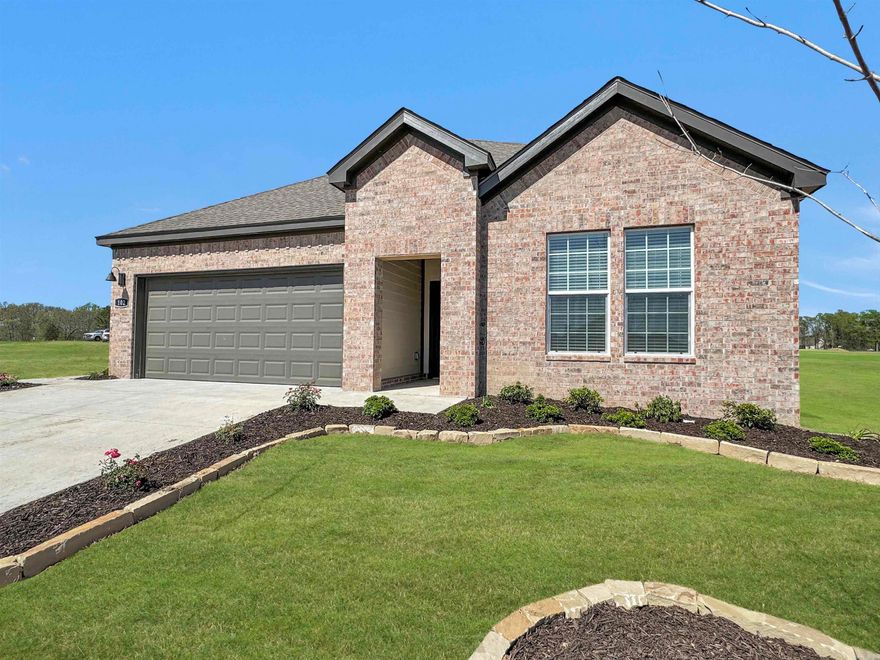 Charming Cali plan! Indulge in the ultimate living experience at The Reserve at Country Club. These meticulously crafted single-family homes are designed to offer unparalleled comfort, luxury, and convenience. Located on the serene southeast side of Maumelle, you will find yourself surrounded by breathtaking natural beauty, yet only minutes away from schools, world-class golf courses, and a plethora of dining options. Come and experience the lifestyle you've always dreamed of in a brand-new home in The Reserve at Country Club!  These homes will be 4 sides brick!  Living room will showcase a beautifully modern Electric Fireplace with heater. Exquisite quartz counters in the kitchen and bathrooms, beautiful kitchen backsplash, LVP flooring and carpet, 9 and 10’ ceilings and more! Tax amount TBD. HOA fees cover management and other.  Estimated completion date is October, 2024.