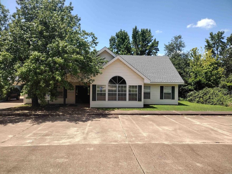 This is office building space but in Rual residential zoning of city can continue to be used as office building other businesses would have to be approved by planning and zoning or could be renovated into a home