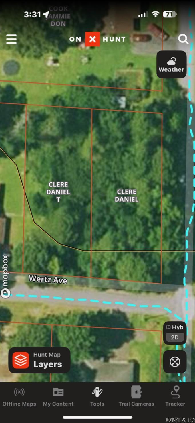 2 Nice wooded Lots on the corner of Wertz St and Eve St. These Lots are level and ready for you to make it your own.