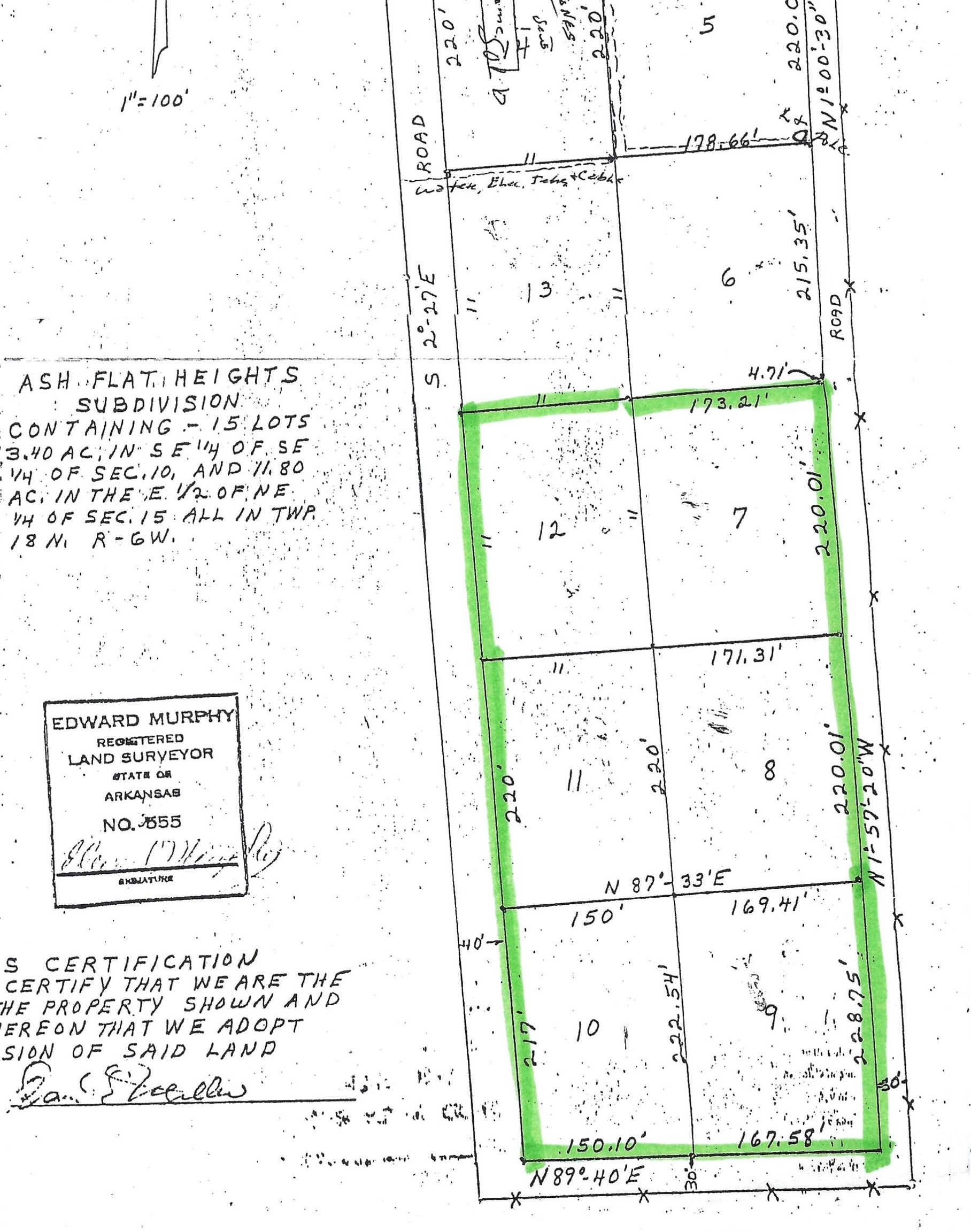 ASH FLAT HEIGHTS - Land