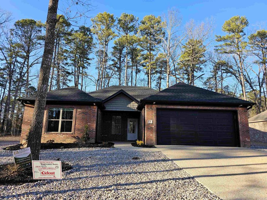 NEW Construction by Renaissance Homes.  Quality built all brick home located in the Sacedon neighborhood. Magnolia floor plan features 3 bedrooms; 2 bathrooms; kitchen with white quartz countertops; GE stainless steel appliances; walk-in pantry; luxury vinyl plank flooring; LED fireplace with heater and tile surround; covered back patio; window blinds; and 2 car garage.   Energy efficient home with foam wall insulation and Low e window package.  Builder's 1 Year Warranty included.   Taxes are based on lot only.   More photos coming once landscaping is completed.   See Agent Remarks and associated documents for further details.  See Associated Documents for a floor plan and rendering.