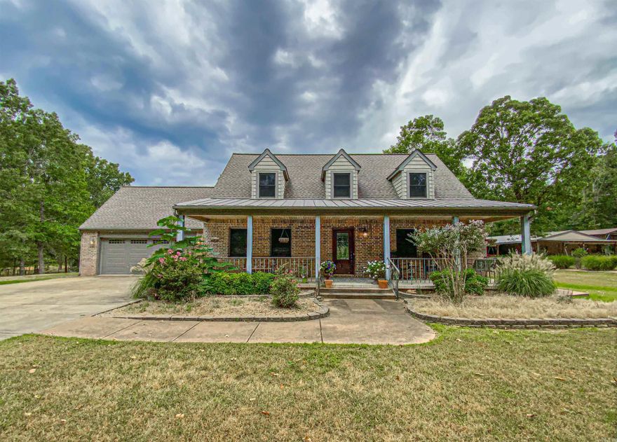 Experience luxury & comfort in this stunning 4-bedroom, 3-bath, 3-story home on 7 AC M/L, built in 1992. With 3,360 sq. ft. of heated &cooled living space, this one-owner home has many features. The kitchen's spacious layout includes a dining room, breakfast room, & all appliances. The basement is perfect for entertaining with a wet bar, game/rec area, den, office nook, & storage. The master bedroom offers a walk-in closet & an en-suite bathroom with dual sinks, & a walk-in shower. The third bedroom also features a walk-in closet, while the fourth bedroom includes a door to an additional large room that could serve as a walk-in closet or office. Relax on the screened-in patio with an outdoor wood-burning fireplace, ceiling fans, & wood plank ceiling. Enjoy outdoor amenities like a concrete pad for a hot tub w/electrical hookup, a garden area with raised beds, and a 50x30 shop with a lean-to. The shop includes 2 overhead doors with woodstove. Covered RV parking w/electric.