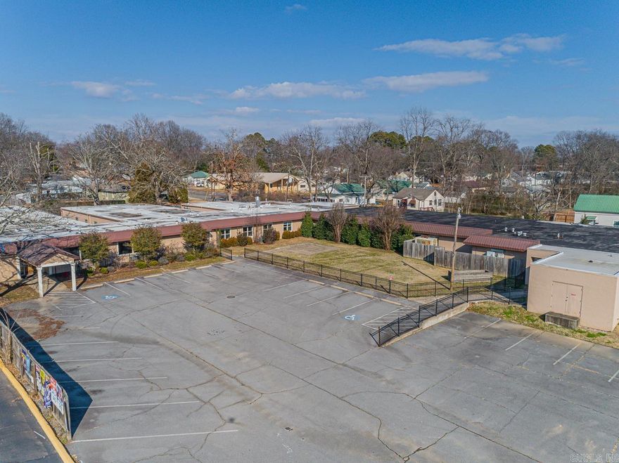 Former nursing home. Features include 45 semi private rooms, 75 bed capacity, 3 dayrooms, 3 laundry rooms, beauty shop, 34 half baths, commercial kitchen commercial equip to remain as is no value, 2 shower rooms, 2 generators and 34 parking. Building is in need of work. Sold as is.