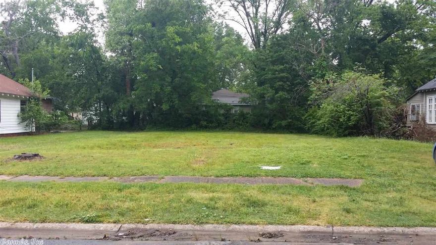 Great property perfect for building a small home in town.