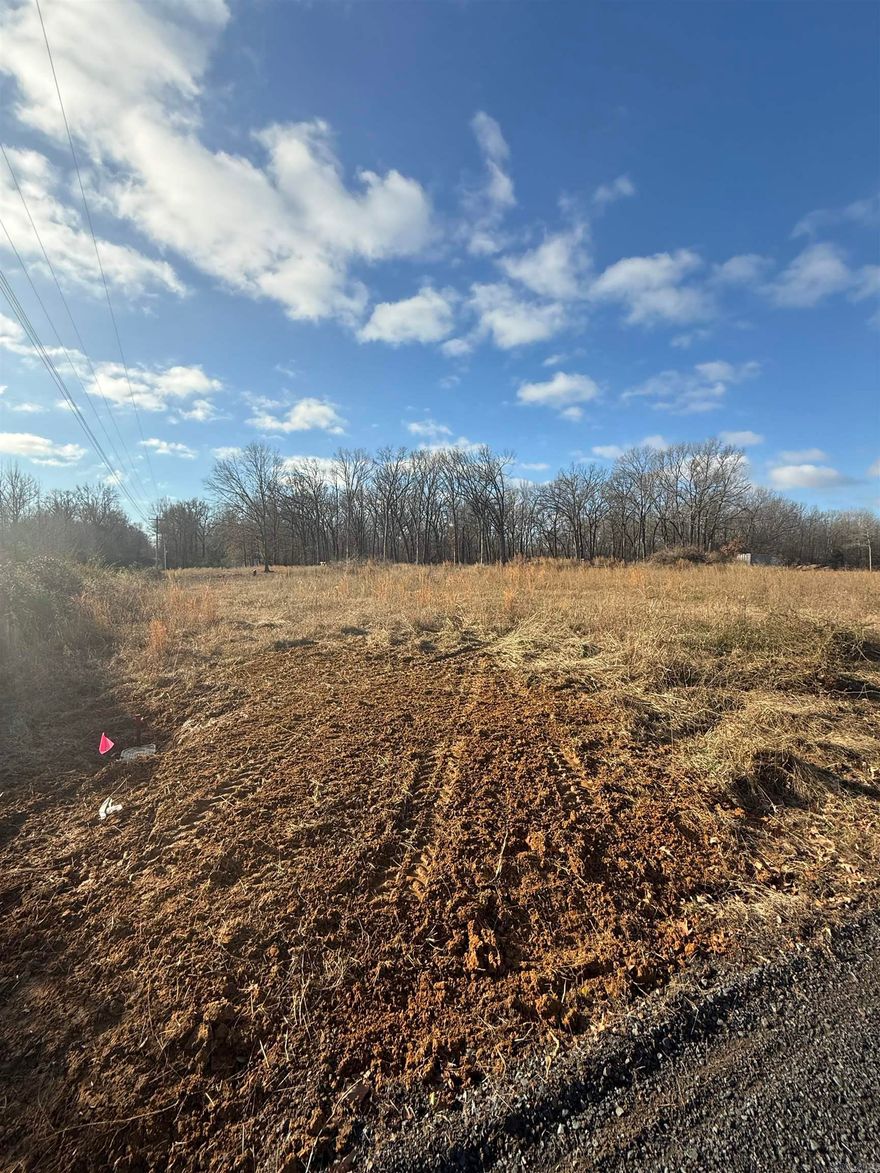 Four 100x218 lots ready to build on