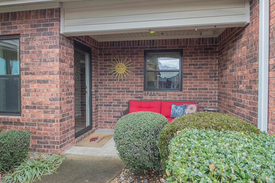 Well-maintained 2-bedroom, 2-bath unit located in a 55+ community. Features include a cozy fireplace, dedicated laundry room, and an exterior storage area for added convenience. HOA covers water, sewer, trash, and lawn maintenance. All appliances convey. Low-maintenance living with practical features throughout.