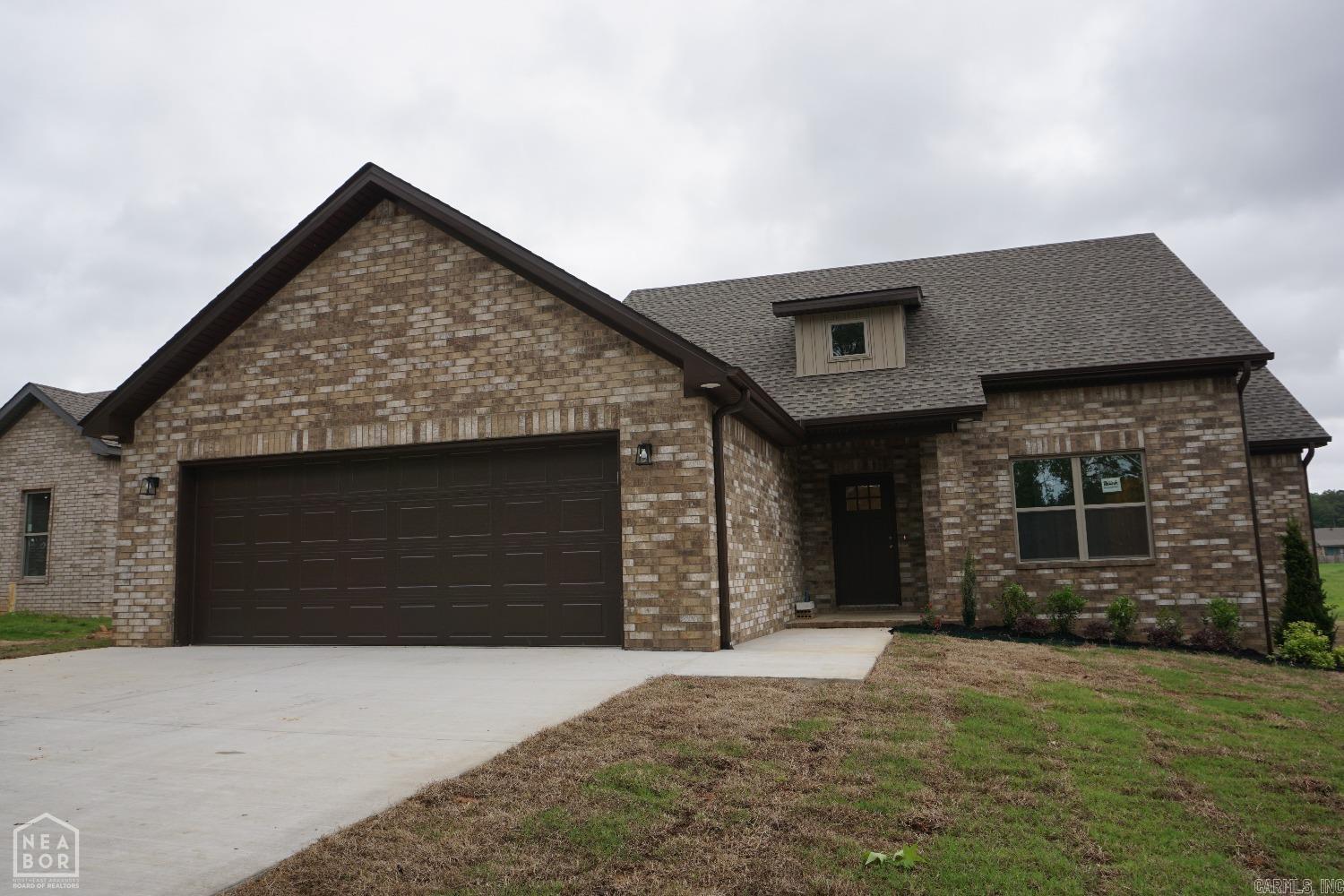 New Construction Home in Brookland, AR - 3 Bedrooms, 2 Bathrooms Welcome to this beautiful new construction home located in the heart of Brookland, AR! This spacious 3-bedroom, 2-bathroom home features a popular split floor plan, providing privacy and convenience. The gourmet kitchen is a standout, boasting double pantries for extra storage and sleek quartz countertops throughout, offering both style and durability. The main living areas are open and airy, perfect for entertaining, with plush carpet in the bedrooms for added comfort. The master suite is a true retreat, complete with a double vanity, walk-in closet, and a spa-like master bath. Additional highlights include: Split floor plan for privacy and functionality Quartz countertops throughout for a modern, luxurious feel Carpeted bedrooms for comfort Spacious master bath with double vanity and walk-in closet Double pantries in the kitchen for plenty of storage This is the perfect home for families, first-time buyers, or anyone looking for a fresh start in a wonderful neighborhood! Don't miss your chance to make this stunning home your own. Contact us today to schedule a tour!