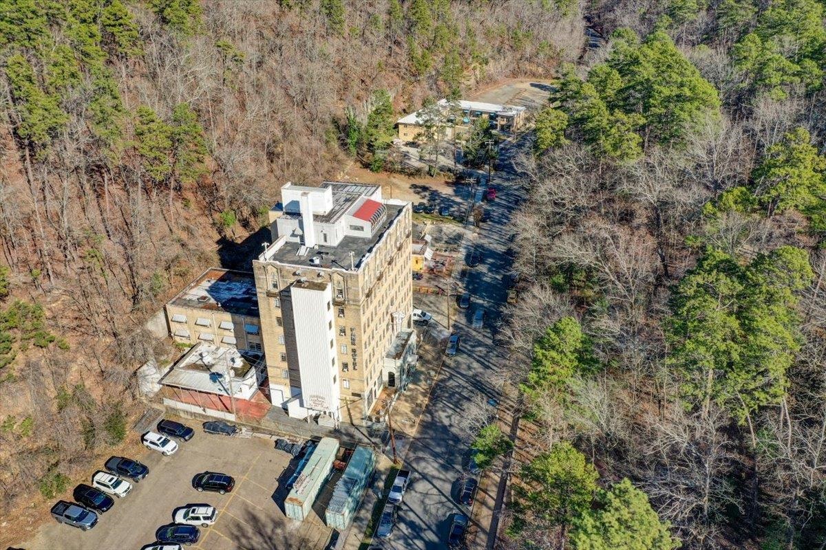 Offering Opportunity to be part of Historic Hot Springs Downtown! The Park Hotel and the Margarete Motel are for sale. Includes 82 Rooms in Hotel and 12 in the Motel. Restaurants, Retail, Apartments, Meeting and Event Venue, Parking. Located behind The Arlington Hotel and across from the Hot Springs National Park Trail and Park system. Completed in 1930 and remodeled in the 1950s (and subsequent) it offers the charm and romance of the wonderful history of Hot Springs gangster era. This is one you need to consider. See attached Garland County Historical Society file attached to listing.