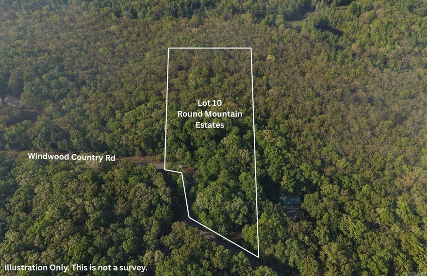 This beautiful tree-covered lot is ready for your new home and hunt out your back door. A great building spot located by the road is mostly level with utilities at the road and the property has a gentle slope to the rear with a valley separating your building location with the neighbor on the east side for privacy. Survey Attached 4.92 acres.