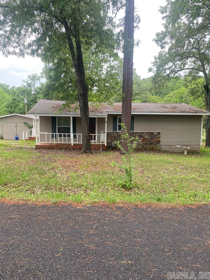 Home comes with a detached garage and a nice storage building.  Nice deck in back and a front porch in the front.  The home is being sold as is where is.  There will not be a seller property disclosure.  Please lock all doors when you leave.