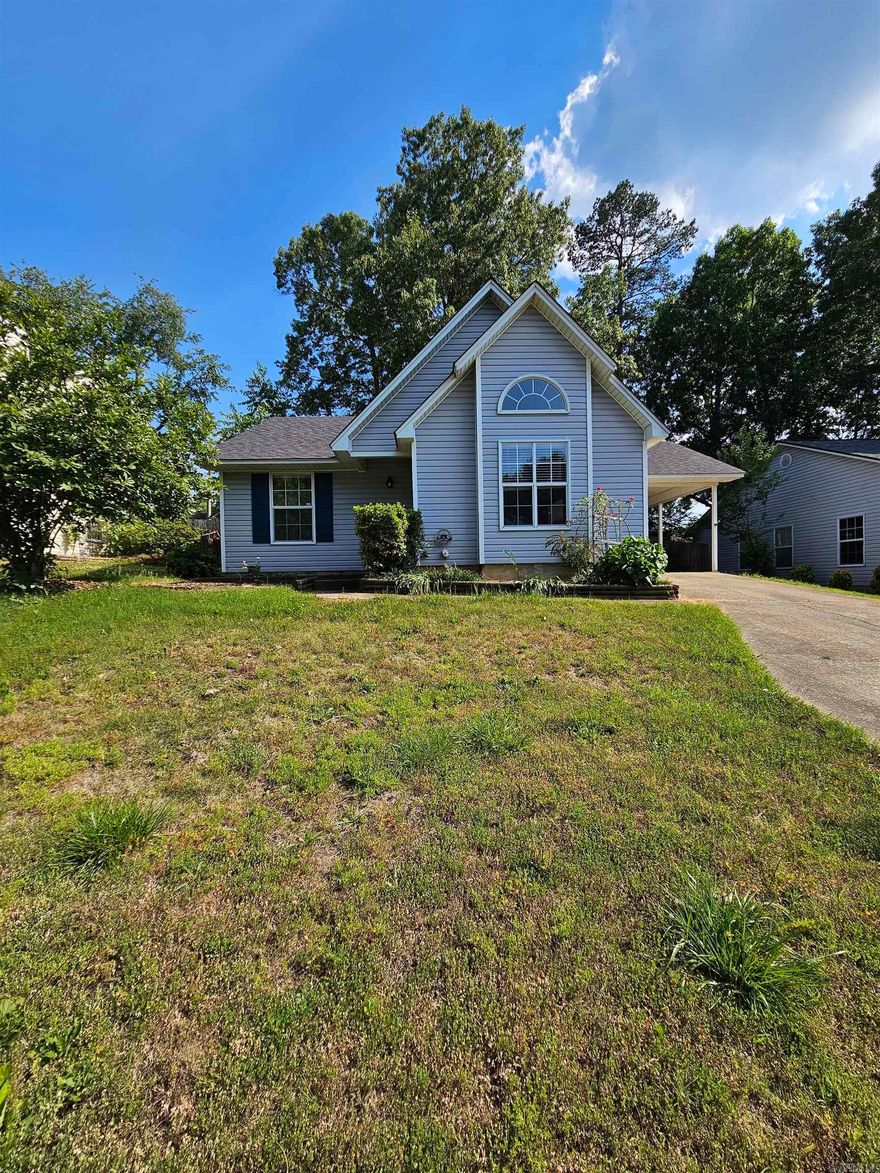 Looking for a place to call home in the Benton area!! This adorable 2 bed 1 bath with a fully fenced-in backyard. It is just the right one for you. It has been recently updated with new paint, flooring, and a bathroom vanity. The home also offers two storage sheds that are accessible through the backyard. This home is ready today so don't wait to schedule your private showing