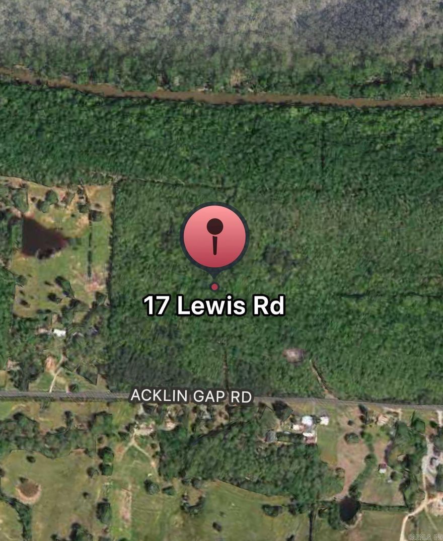 Beautiful acreage with small cabin only 4.5 miles from the city limits. Whether you want to stay in the cabin while you build your forever home or use the land for hunting you will love this private parcel of land! The trails are awesome and show off the beauty of this undisturbed land. ***2 WATER METERS AND ELECTRICITY***