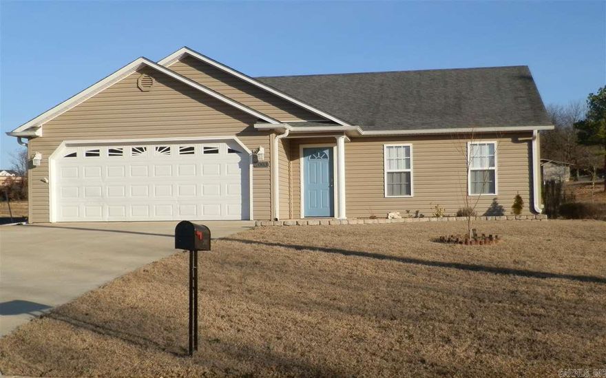 Newer house in newer subdivision. Large eat-in kitchen, screened in porch, separate laundry room, two-car garage. Appliances furnished include refrigerator, stove, dishwasher and microwave. Living room and kitchen have laminate flooring. Bedrooms are carpeted. Convenient access to Hwy 49 S. No pets. Not HUD Section 8 rental. Interested persons must apply and pay application fee with listing office.