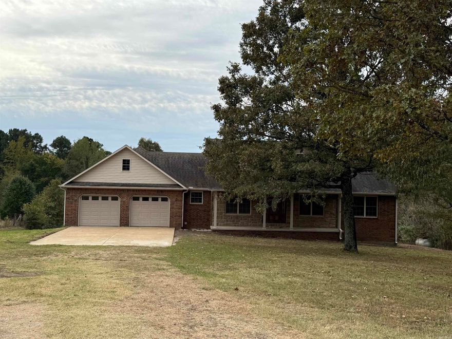 This is one unique find! This home was started in the late 90's and just never fully finished, so it's been sitting and waiting patiently for someone to add their flare to it and make it a beautiful home place! The home features a large primary suite and bath plus two guest rooms that are very nice sized on the main floor. The full partially finished basement includes 3 other bedrooms, living area, small kitchenette area, and full bath. All of this sits on 4.8 acres m/l.  Don't miss your chance to own this gorgeous piece of property!