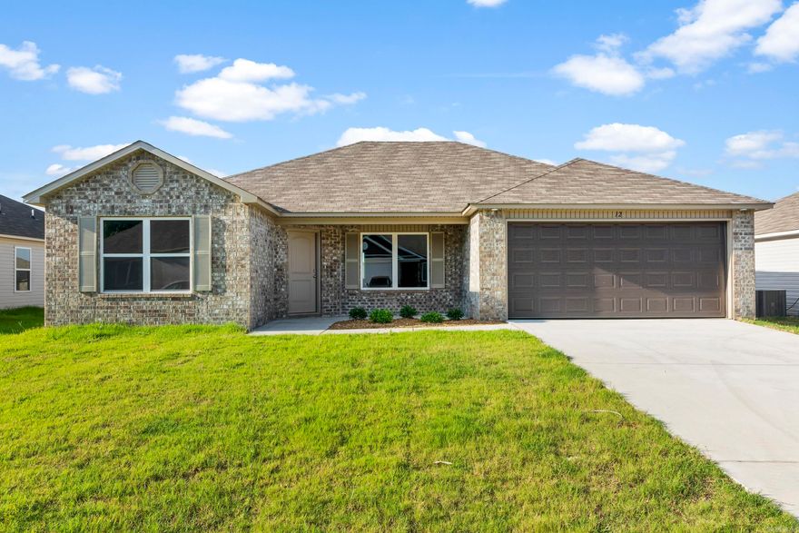 Come tour the lovey Carson plan!  Upgrades: plumbing faucet upgrade 2, 8" deep Kitchen sink, door bell, flush laminate bar in Kitchen, Luxury Vinyl Plank flooring in wet areas and Living Room and adjacent hallways, raised ceilings in Living Areas and Master Bedroom per municipal requirements, fiberglass exterior doors, Cheyenne style doors, baseboards level 2, LED disk lights in Kitchen, full sod, stainless steel appliance package.      ***AGENTS: PLEASE SEE AGENT REMARKS/SHOWING REMARKS FOR VERY IMPORTANT INFORMATION.***  THIS HOME IS COMPLETE.