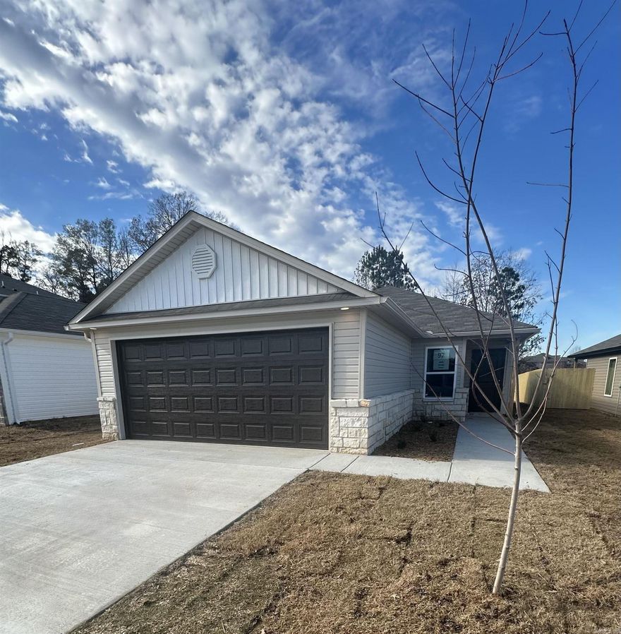 Explore the inviting Cooper plan, distinguished by its charming covered front entry and meticulously landscaped front yard that enhances its curb appeal. This home boasts an open floor plan, encompassing 3 bedrooms and 2 bathrooms, ideal for comfortable living. The spacious family room serves as a central gathering space, perfect for relaxation and entertainment. The dining area seamlessly integrates with a well-appointed kitchen, complete with energy-efficient appliances, generous counter space, and a spacious pantry, catering to the needs of every home chef. Discover more about this delightful home today and envision how it could complement your lifestyle!   **SEE SHOWING REMARKS & AGENT REMARKS FOR IMPORTANT INFORMATION**