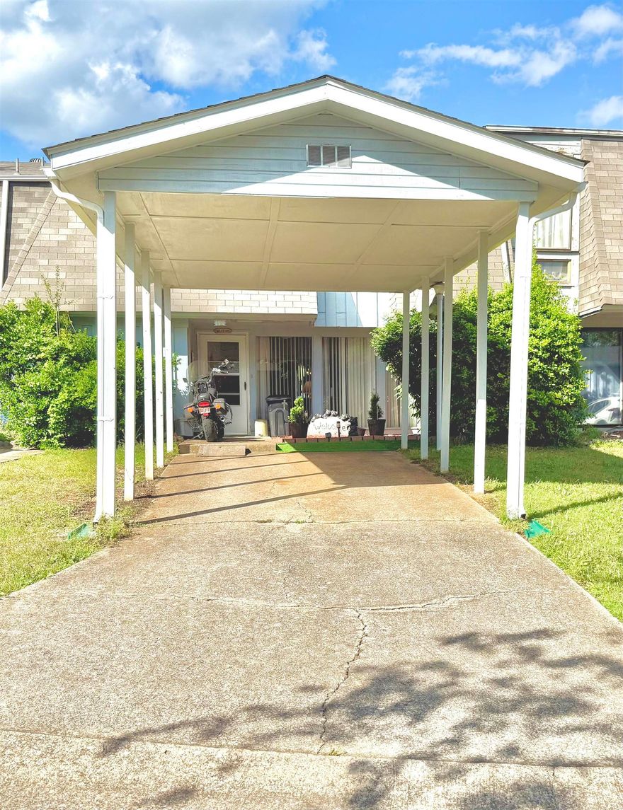 WELCOME to this well-maintained, partially-furnished townhouse in the heart of picturesque Cherokee Village! This 3 bedroom 2 1/2 bath features a breakfast bar, a utility room with ample cabinets, an outside storage space, and a back patio that comes with furniture and a fire pit. The carport with gutters was added in 2023. The HVAC, water heater, elec stove, and refrigerator were replaced very recently. The new roof is about 2 years old. Some furniture such as couches, bar stools, a dining table w/ chairs, a queen bed and twin beds, convey. Cherokee Village boasts 7 beautiful lakes, access to the Spring River, swimming pools, golf courses, hiking trails, and picnic areas that provide innumerable opportunities for outdoor fun! Call now to own this fantastic piece of property!