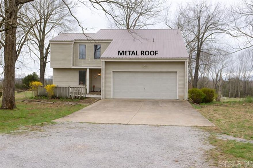 Country living on 67 acres m/l just 20 minutes from Mountain Home and 10 minutes from Lake Norfork. This property offers privacy, space, and endless possibilities for recreation, farming, or a peaceful rural lifestyle. The home features 2,088 sq ft of living space plus an 840 sq ft basement, providing plenty of room for storage, hobbies, or future finishing. The property also includes two large outbuildings, one measuring 1,600 sq ft and the other 864 sq ft, perfect for equipment, a workshop, livestock, or additional storage. With 67 acres m/l of beautiful countryside, there is plenty of room for hunting, trail riding, livestock, or simply enjoying the quiet Ozark setting. Large acreage properties this close to town and the lake are hard to find. If you're looking for space, privacy, and a property with great potential near Mountain Home and Lake Norfork, this one is worth a look.