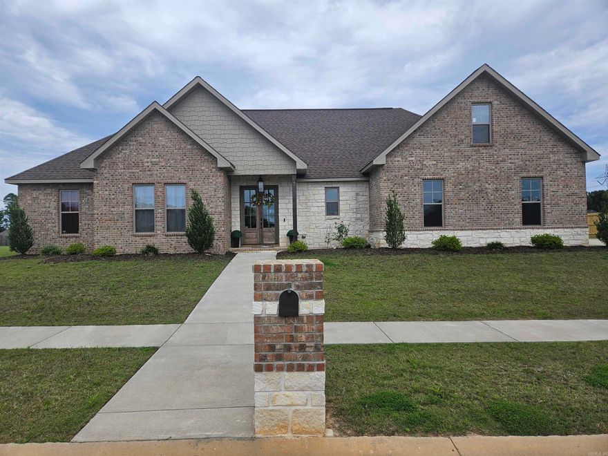 COME, LOOK, and fall in LOVE!  This home has it all inside and outside, with an open floor plan where your family can enjoy each other.There is a Blackstone griddle on the back porch for Sunday morning pancakes!  Storage behind every closed door, every closet and pantry! Beautiful kitchen cabinets, and all appliances are only two years old. This house has so much to offer in this peaceful neighborhood just moments from the bypass making commutes a breeze!