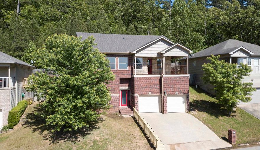 An amazing multi-level dream home with 5 bedrooms and 2.5 bathrooms. Stunning renovations of the home recently completed after the home endured a fire. The home features 2 fireplaces a balcony that wraps from the master suite to the kitchen. The home is tucked away in a quiet neighborhood yet close to all  area amenities, schools, interstates and major roadways.   The crawl space contains pier and beam foundation on earth/soil.  It is a structure elevated off the earth supported on columns space beneath the home.  When you enter the crawl space you will see how the home is supported.   Back on market July 7th due to buyer financing falling through.  Schedule your appointment today.