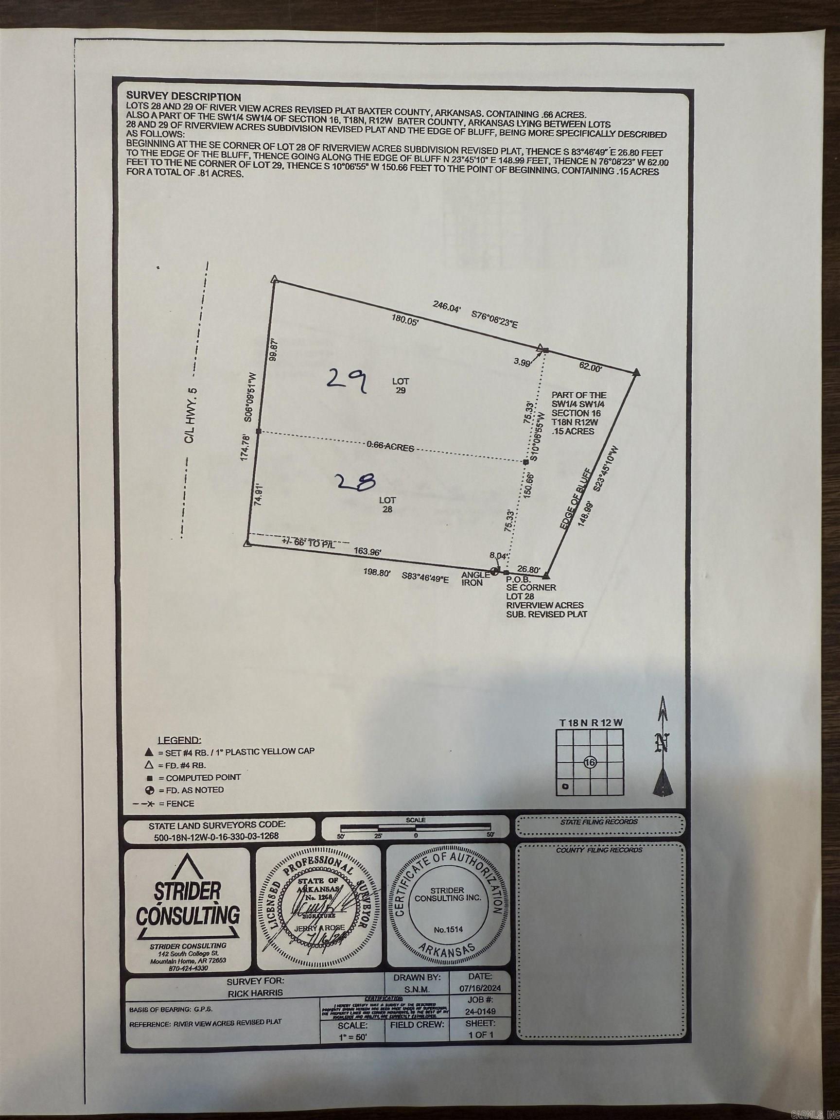 Not in Subdivision - Land