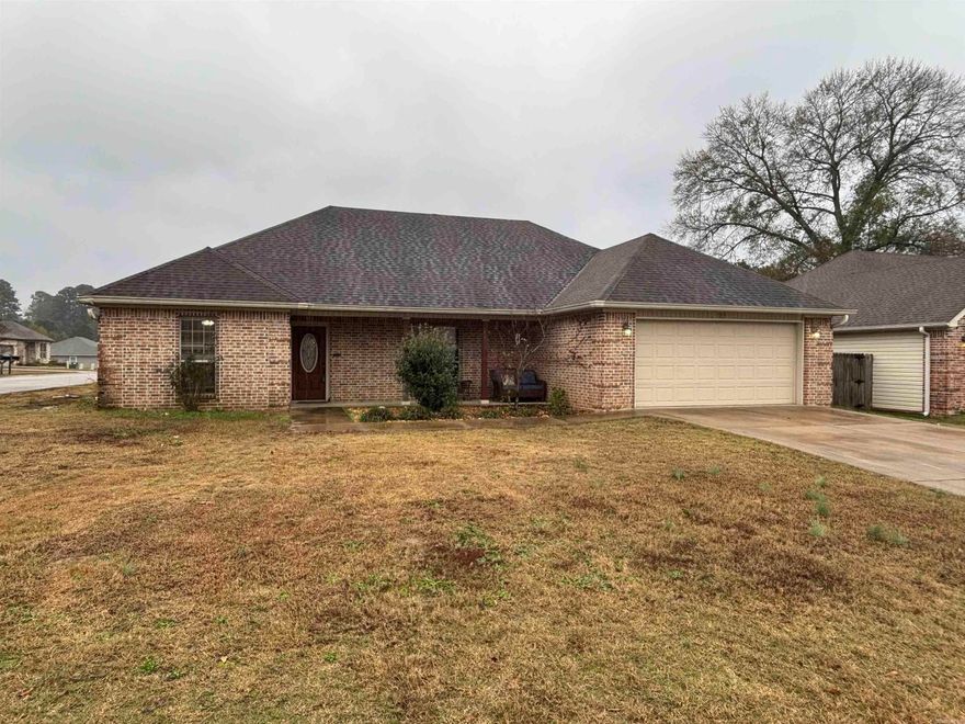 Great opportunity for built in equity with an owner-occupant or room for an investor to buy low.  Built in 2009, home feels larger than the 1650 square feet listed.  Enjoy the split floor plan with 3 bedrooms and 2 bathrooms.  Corner lot with large fenced backyard. House is solid and just needs some cosmetic updates to make it shine! Being sold as-is, however inspections are welcomed.