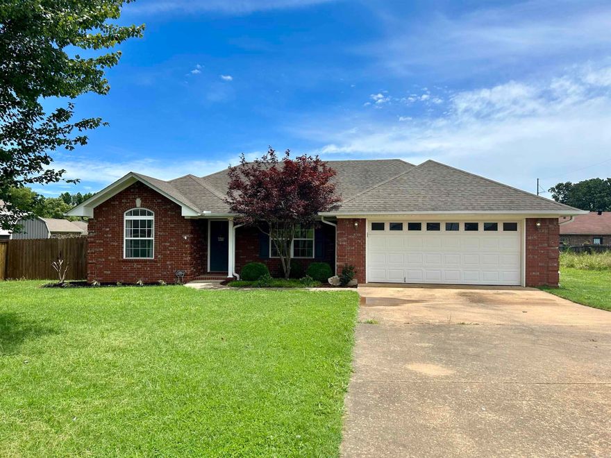 Welcome to your charming 3-bedroom, 2-bathroom home nestled in the desirable Spring Meadows subdivision of Morrilton. This meticulously maintained residence boasts modern upgrades and thoughtful renovations throughout.  Built in 2006, this home features a brand-new outdoor patio, perfect for entertaining guests or enjoying quiet evenings outdoors. The addition of new water installation in 2024 ensures reliable plumbing for years to come, complementing the convenience of two updated bathrooms.  Inside, the heart of the home centers around a spacious living area, highlighted by a new HVAC system installed in 2018. Recent upgrades include a new blower and compressor in 2024, providing enhanced comfort and efficiency, especially during Morrilton's varying seasons.  Don't miss out on making this delightful property your new home. Schedule your showing today!