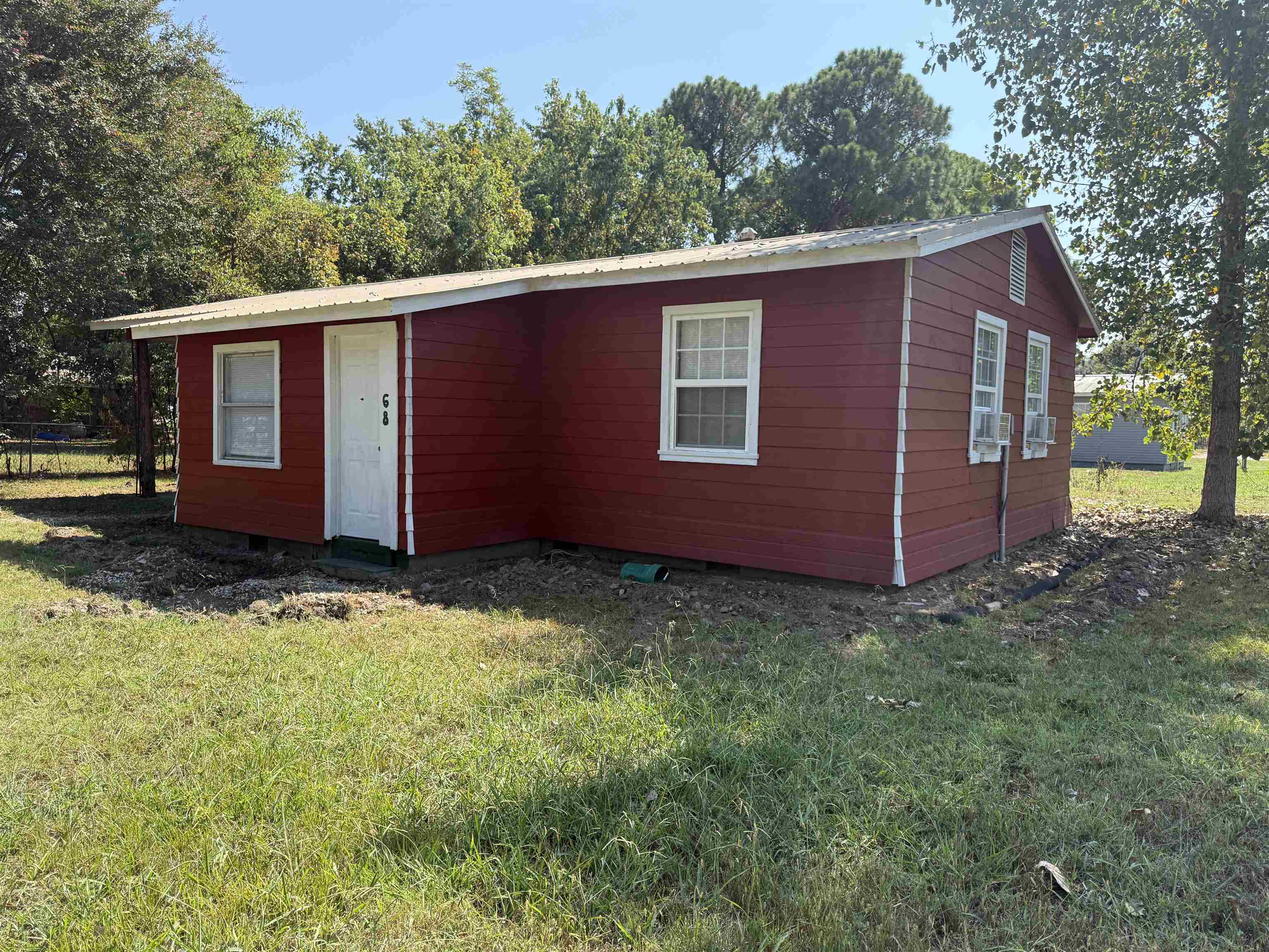 Avail now. 2 bedroom 1 bath just outside Pocahontas city limits. Refrigerator and electric stove provided. Washer and dryer hookups. Window ac's in livingroom and both bedrooms. Wall-mount gas heat. Electric water heater. $39 will be added to the rent to cover pest control, liability insurance and credit reporting services. Each adult is required to complete an application and a background check will be performed. Utilities are not included.