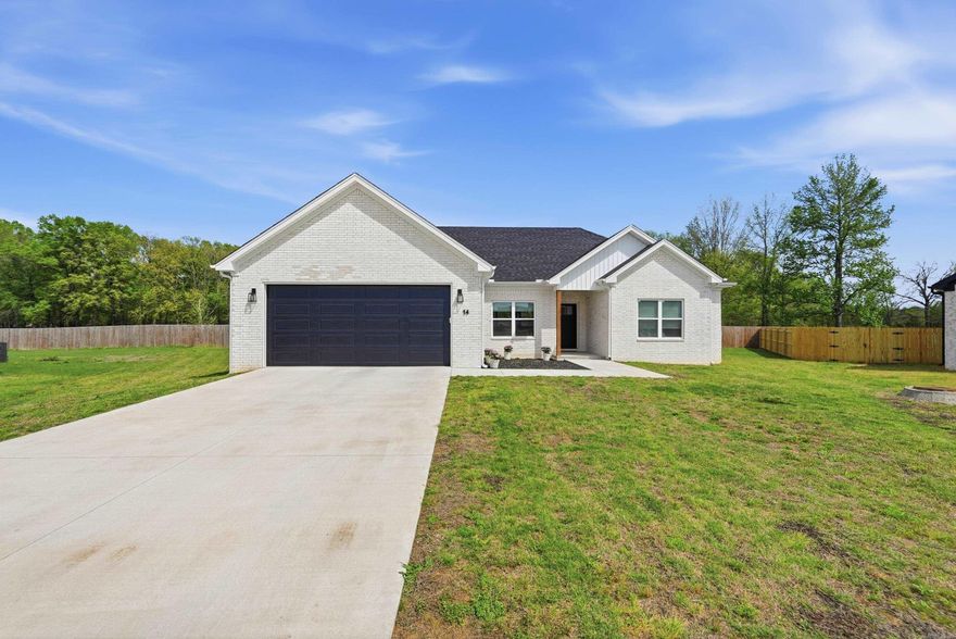 An opportunity of a lifetime came knocking and the sellers had to say YES! This new construction one-level home features an open living room with a cozy electric fireplace and large windows that boast natural light throughout. The kitchen offers granite countertops, stainless steel appliances and great storage for the cook in your home. The floor plan is split with the large primary suite featuring a walk in closet, double vanity, and shower/tub combo. The 3 other guest bedrooms and bathrooms are laid out perfectly for any living dynamic; working from home, an in law experience, or teenagers getting their own bathroom! Since ownership sellers have added accent wall in entryway, added grass which is fully grown in an offers a great space to be outside and is already partially fenced in, and they have added blinds throughout the home. Agents READ agent remarks!