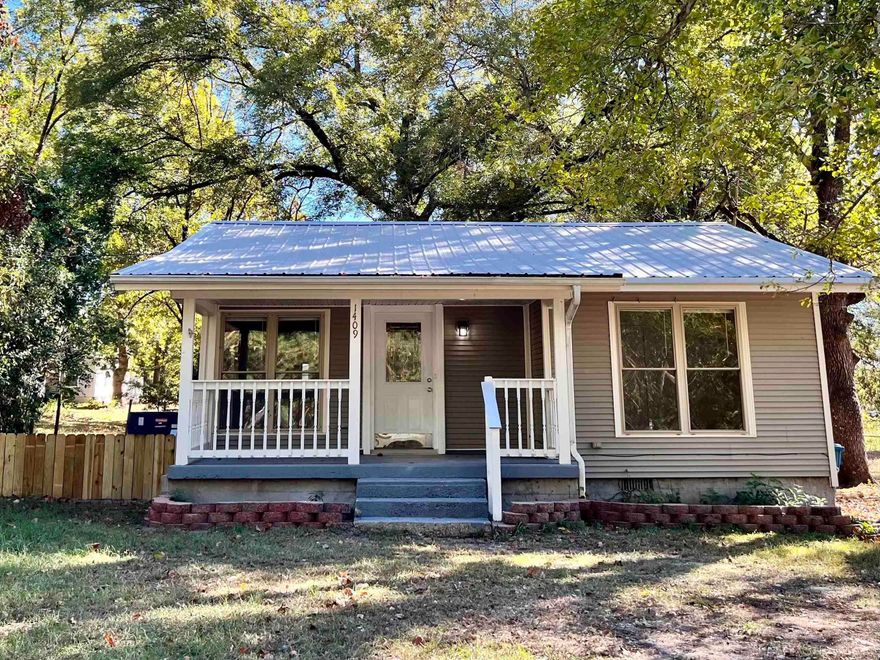 3 bed/2 bath home that has been remodeled and ready for a new owner.  Delightful home features a inviting living room with a vaulted ceiling that is open to the large eat-in kitchen.  Primary bedroom has an ensuite bath while the 2 other bedrooms share a hall bath.  Lots of storage in the hallway with built-in cabinetry for all your extra's.  Nice size yard with mature trees and the storage building in the backyard holds all your yard equipment.  Don't miss this cute home.