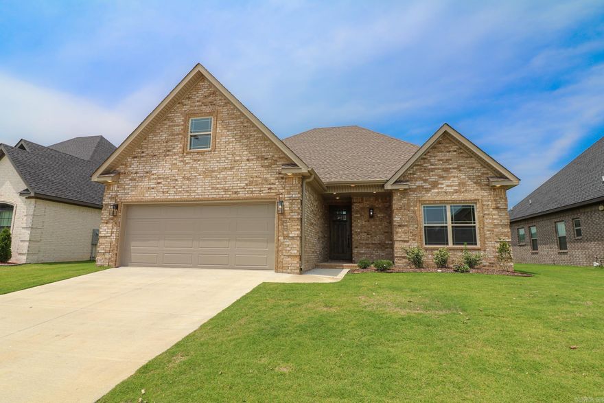 Like new home with upgrades!! Check out this less than 1 year old home in Sara's Crossing in the Valley View school district. This all-brick home features 4 bedrooms, 2 baths, a double garage, screened in porch, gas range, tankless water heater, granite counter tops and so much more!! Recent improvements include new privacy fencing, high end custom blinds, and a new side by side refrigerator that remains with the home! This one is truly move in ready with all high-end finishes! Call today to schedule a tour!