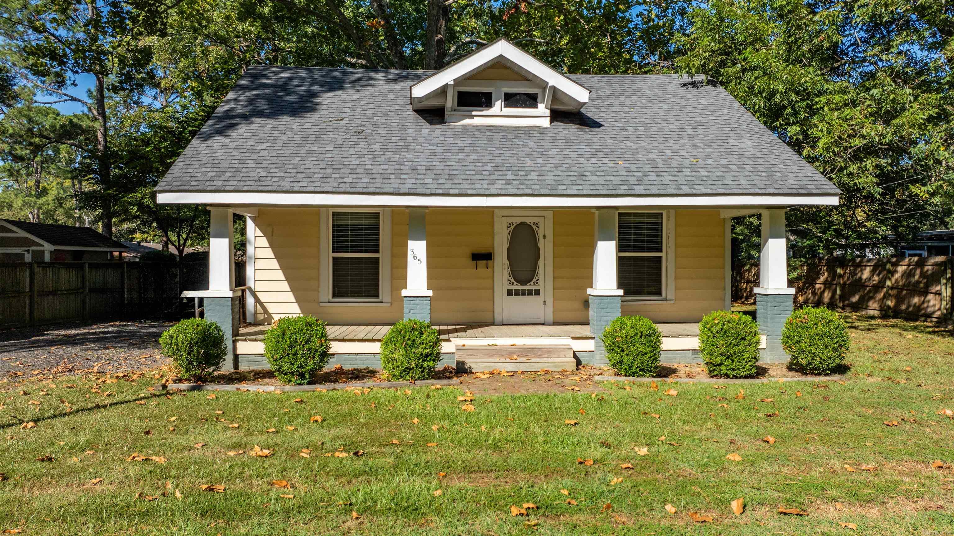 This home is very close to UCA and Central Baptist College. It has been remodeled from top to bottom in 2017. Foundation was leveled, Subflooring replaced, New pex piping replaced all existing water pipes. New Roof with structural support for the new roof added. Removed old attic insulation and replaced with new insulation. New energy efficient windows added throughout. New laminate vinyl plank flooring. Refurbished AC system and installed new ductwork, exhaust vents and grills. New kitchen appliances, vent hood, granite countertop, light fixtures, additional electrical outlets added, toilet, tub, bathroom sink, kitchen sink, added driveway, sealed perimeter brick masonry. There is nothing that went untouched in this remodel. Also the storage building was refurbished. This is one you will want to see!