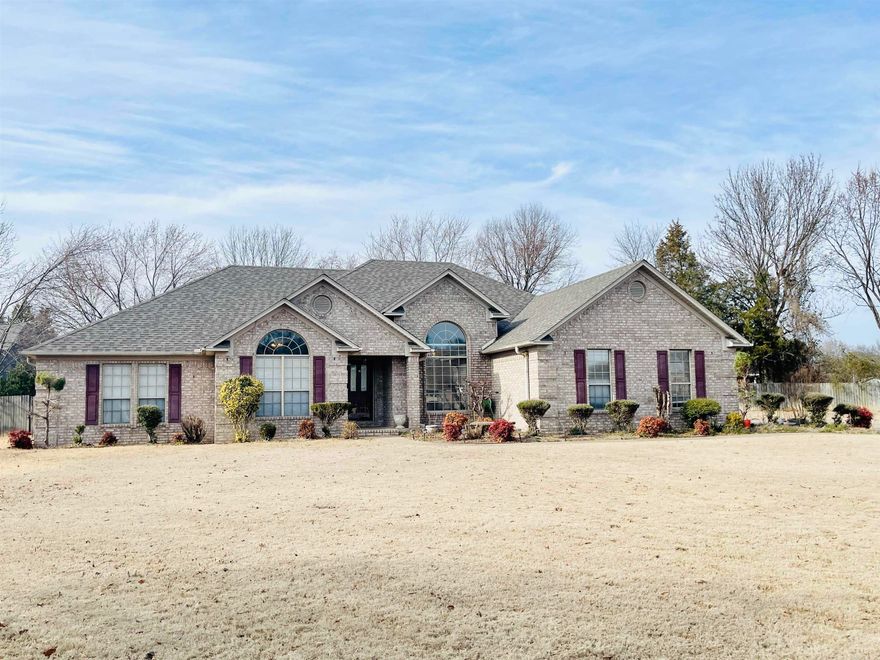 LOCATION, LOCATION, LOCATION!!!  What a beautiful Woodland Springs Home!!  Make this one your forever home!  4 Bedrooms 2 baths split plan on a huge level .56 acre lot! Large greatroom with built-ins and a great gas log fire place.  Kitchen has tons of storage! lots of cabinets and storage in the large island.  Built-in pantry in the kitchen cabinets and a second pantry in the huge laundry room along with a sink, hanging space, an ironing board in the wall, and room for a freezer and a second refrigerator!! Primary bedroom has plenty of room for a reading nook! Primary bath has 2 large closets, whirlpool tub, separate shower and double sinks!   Covered patio with ceiling fan is just off the greatroom and accessible from the primary bedroom also! 4th bedroom is large enough for a pool table!!!  Storage shed in the backyard that has plenty of room for all the kids and dogs!! 2 car garage has a storage room, pegboard and shelves! Plenty of parking space in the huge driveway!  All this at the end of a cul-de-sac and 4 blocks from the UCA campus!! ON CONWAY CORP!!!  See Agent Remarks.