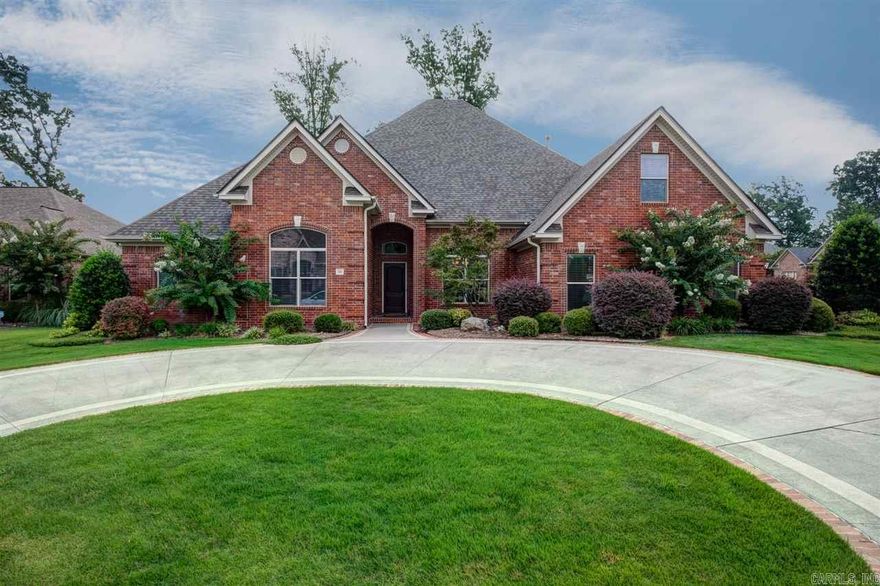 Wonderful home that lives like a one level. Rich Brazilian cherry wood floors throughout. Multiple living areas provide versatile floor plan. Chef's kitchen- granite island, double oven, gas range and stainless steel appliances. Cozy hearth room for open living. Huge master with oversized closet. Spare bedroom has custom dutch door; perfect for infants and toddlers. Upstairs bonus/bedroom with full bath and terrific cedar closet/hobby room. New roof 2017. landscape lights.