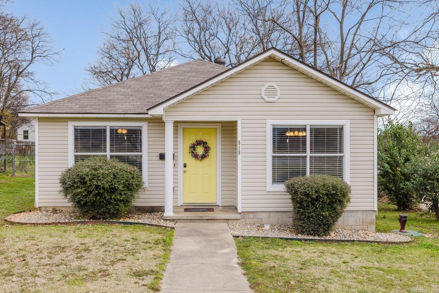 Welcome to 518 S Main in the heart of downtown Benton! Built in 2008, this well-maintained 3-bedroom, 2-bath home offers 1,125 square feet of comfortable, low-maintenance living just minutes from local shops, restaurants, and community events.  Step inside to find tile flooring throughout—perfect for easy upkeep and everyday durability. The efficient layout maximizes every square foot, with a spacious living area that flows seamlessly into the kitchen and dining space. The primary suite features a private bath, while two additional bedrooms provide flexibility for guests, a home office, or growing needs.  Out back, enjoy a fully fenced yard—ideal for pets, play, or relaxing evenings outdoors. Whether you’re a first-time buyer, downsizing, or looking for an investment opportunity, this centrally located home delivers convenience, functionality, and charm all in one.