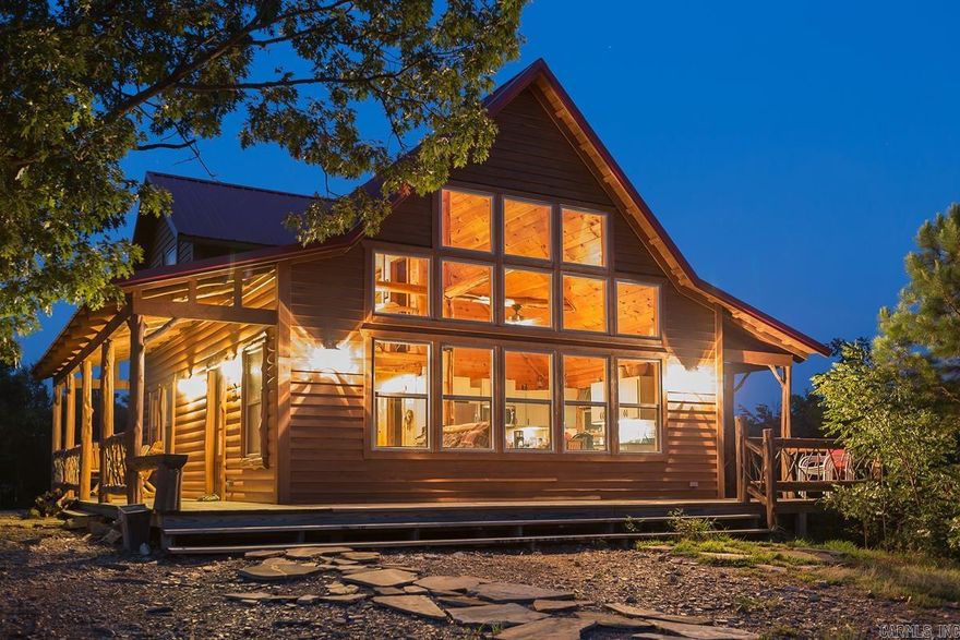 Two fully furnished cabins located in the Ouachita Mountains. These turn-key vacation cabins have been operating as a successful rental business for over 7 years. Both cabins are located close to the ATV trails, swimming holes and many recreational activities. Both cabins have National Forest boundary, mountain views and a year-round creek! One cabin was built in 2012, and has 3 bedrooms, 2 baths, and big windows for amazing views. The second cabin was built in 2017 and also has 3 bedrooms and 2 baths. Rustic interiors with lots of charm make these feel like home. You could even purchase this for two families as private residences with astounding views from the decks. If you want to operate these as a vacation rental business, the bookings are plenty and the business comes with a fully functional web site that will transfer to the new owners. All signage and logos are also included. Don't miss this opportunity to by a slice of the Ouachita Mountains! Can also purchase each cabin separately, if needed. Clear Sky Ridge is a very successful vacation rental business. If you've ever thought of owning a vacation rental property - walk right in and take over this one to have success!