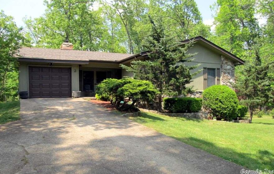 Located on a level lot this home offers many amenities. Approximately 1149 square feet with a 560 square foot walk-out unfinished basement, 2 bedrooms, 1-1/2 baths, central heat & air plus a fireplace, double pane windows, 1-car garage. Not far from the South Entrance. This home would make a great retirement home or a great week end home. Also close to the South Golf Course and Lake Chanute. This one is a "Must See"