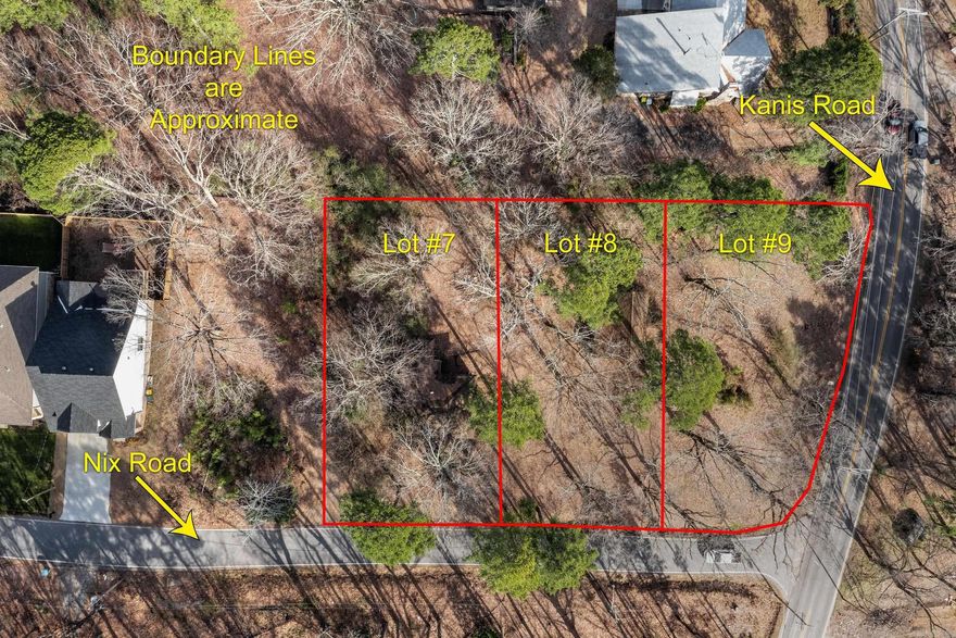 Attention Builders, Developers, and Investors! A rare opportunity awaits at the prime corner of Kanis and Nix Road—a bundle of three adjoining lots in a rapidly evolving area! Currently zoned residential, these parcels offer endless possibilities as the landscape continues to grow and develop. Whether you're looking to build, invest, or reimagine the space, this location is primed for potential. Don't miss out on this unique chance to secure over a half acre of valuable real estate in this thriving area.